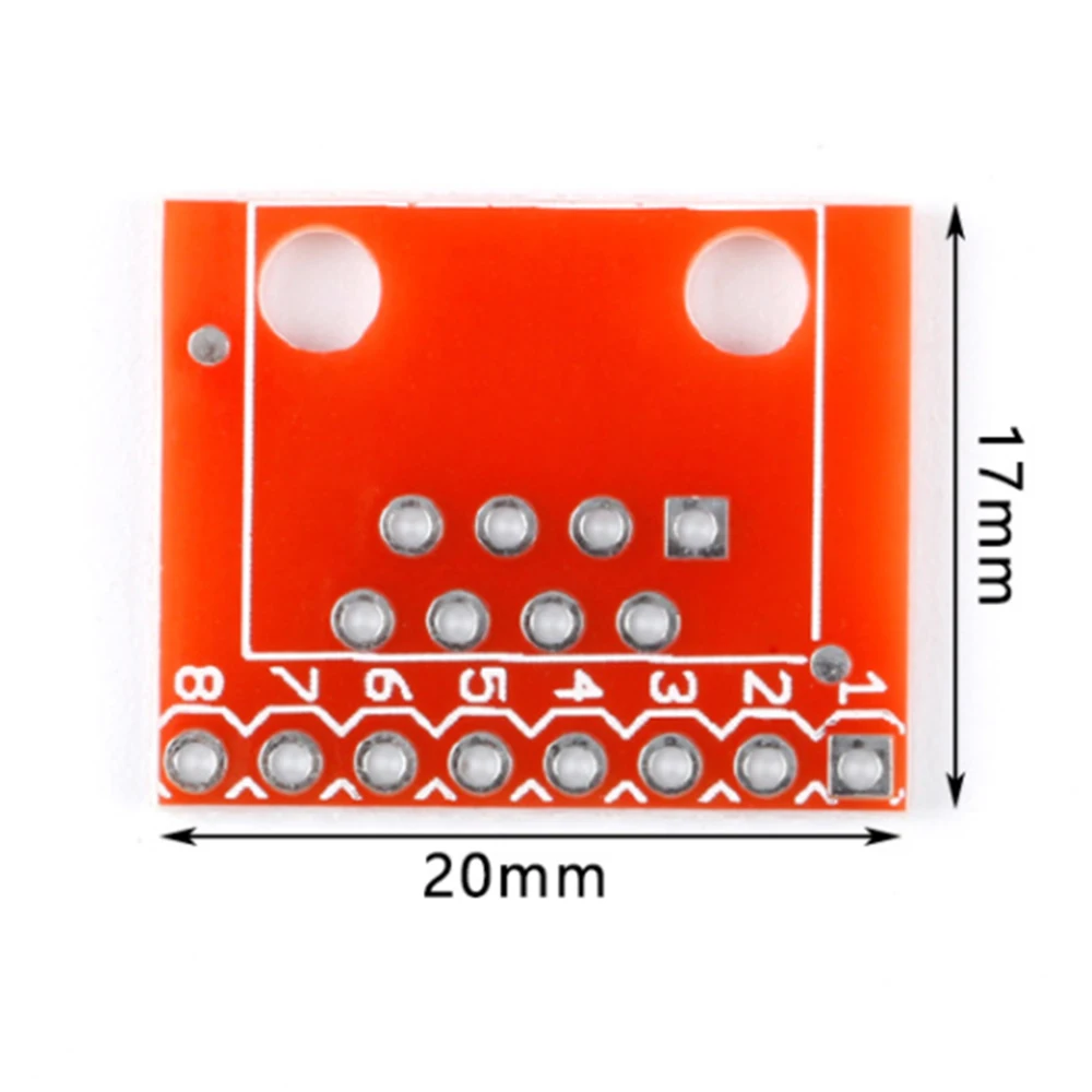 

20PCS Portable Modular Connectors / Ethernet Connectors RJ45 Breakout Board Adapter Connector Module Board
