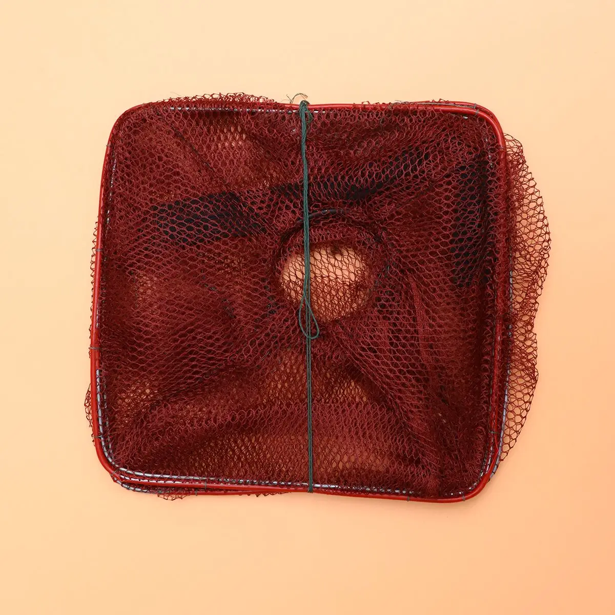 10 шт. Складная прямоугольная клетка для рыбы сеть креветок нейлоновая сетка