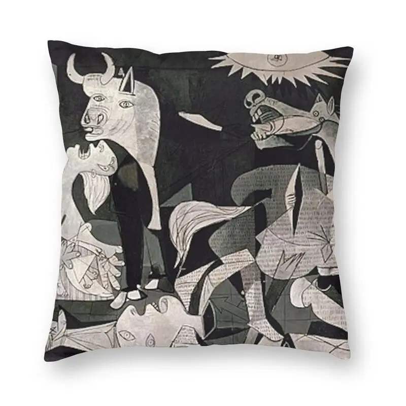 

Наволочка для подушки Испания Пабло Пикассо Guernica 45x45 см декоративная подушка для дивана двусторонняя