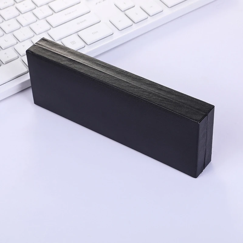 

Luxury Black Jewelry Ballpoint Pen Gift Box with Cushion Pencil Boxes Empty Case for business Birthday Gift Packaging