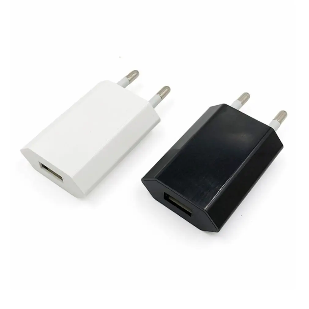 

EU/US Plug 5V 1A Single USB AC Power Adapter Fast Charging for iPhone 4S 5 5S 6 6S 7 8 Plus X XS XR Android Phone Wall Charger