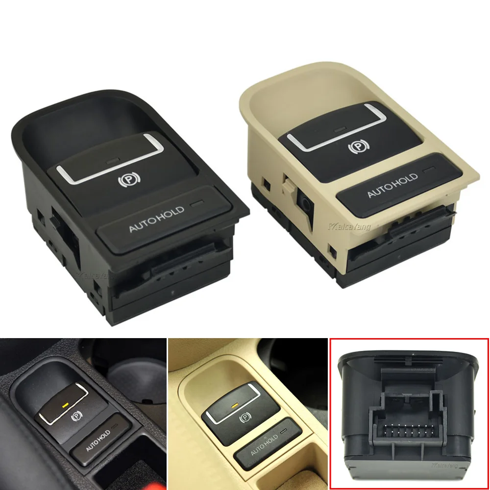 

Electronic Auto Hand Brake Button Parking Brake Switch 5N0927225A For VW Sharan Tiguan / Seat Alhambra 5N0 927 225A