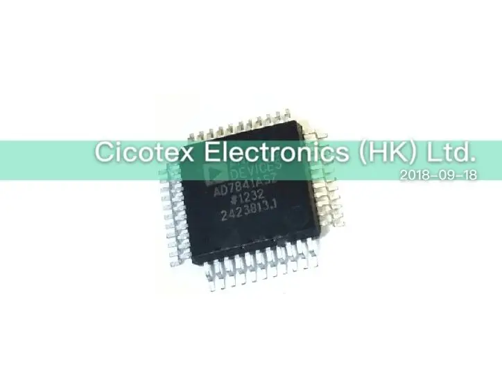 AD7841ASZ MQFP44 AD7841AS IC DAC 14BIT Восьмиканальный V OUT 44 MQFP REEL 7841AS 7841A|Драйвер двигателя| |