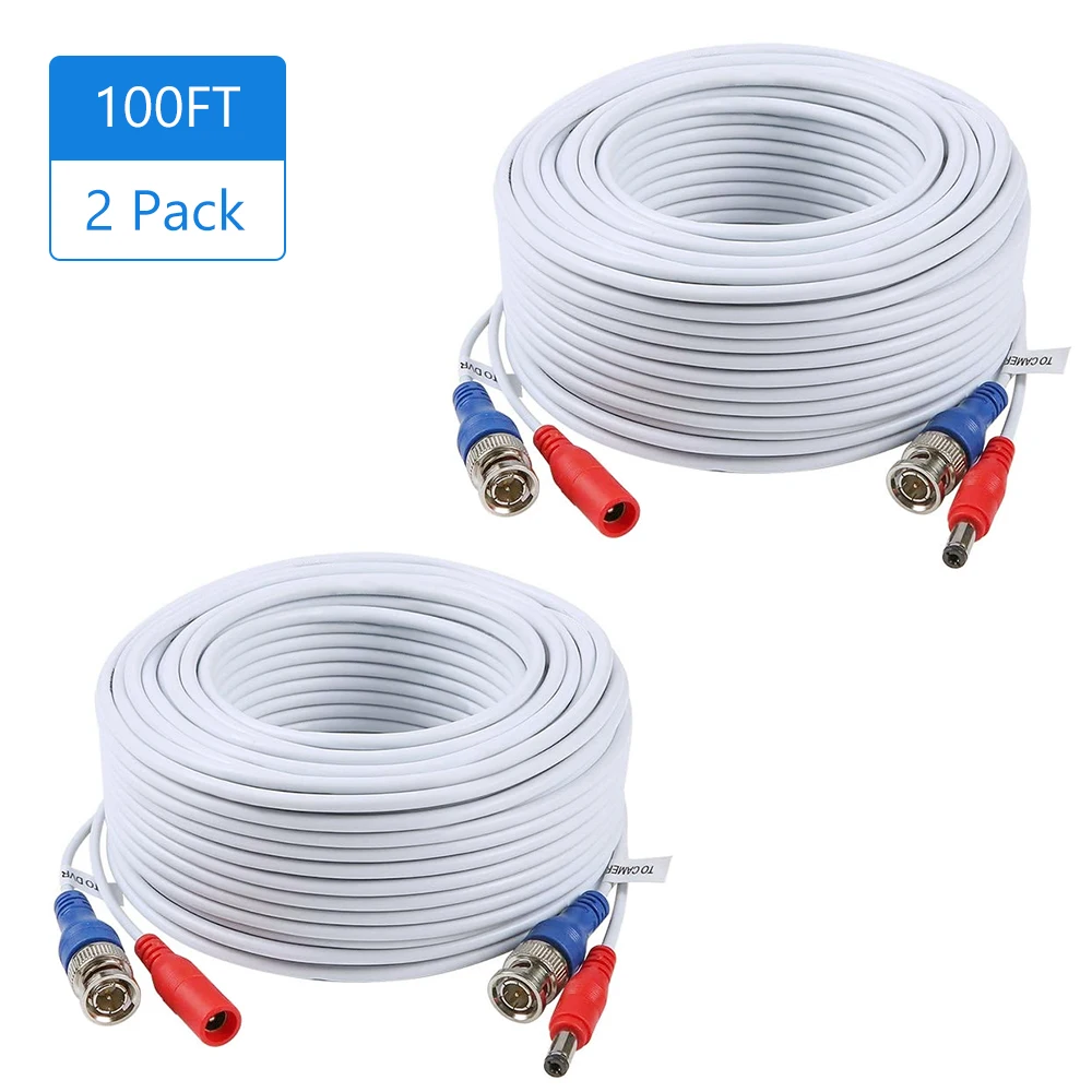 Удлинитель для камеры видеонаблюдения 30 м 18 м|Коробки передач и кабели| |