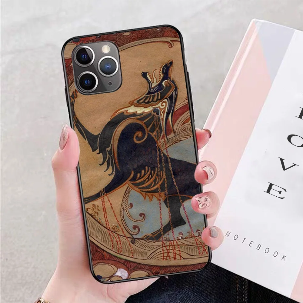 

For iPhone Chained Fenrir Soft TPU Border Apple iPhone Case