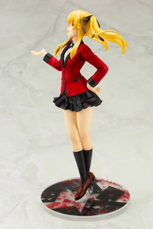 1/8 Kotobukiya ARTFX J Kakegurui Jabami Yumeko Saotome Meari фигурки из принта Редкие точки детские сборные