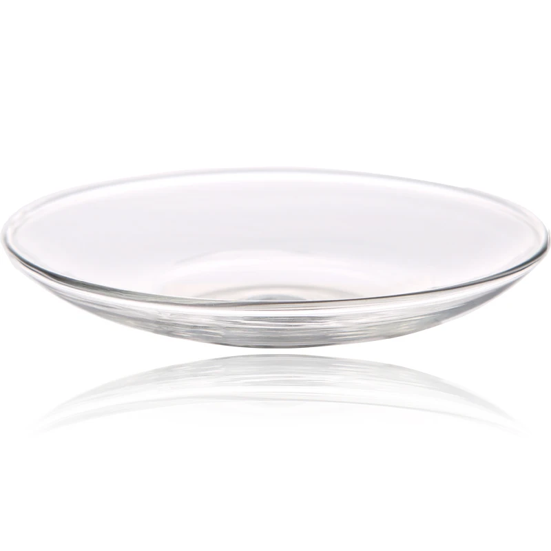 1 шт. большой ясный стеклянный поднос для светодиодного искусства уголь кальяна