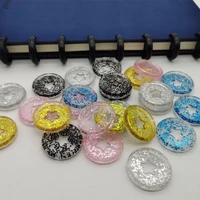 100pcs notebook binding disc buckle mushroom hole plastic binding discs rings buckle button loose leaf coil 360 degree flip book