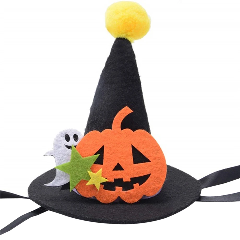 Хэллоуин домашнее животное Тыква головной убор шляпа щенок одежда Вечерние