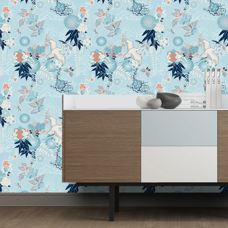 

Background Wallpaper / Living Room Bedroom Wall Sticker, Retro Mosaic Style Tile Sticker, Waterproof Thick Frosted Wall Sticker.