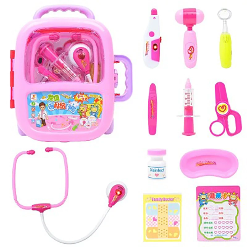 

Simulation Hospital Classic Toys Children Role Play Set Baby Pretend Toys Play Child Medical Kit Doctor Toys Gifts for Kids