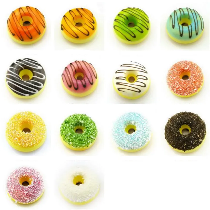 2 шт. милый пончик Пончик магнит на холодильник сообщение магнитные наклейки