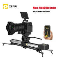 zeapon micro 2 e600 e800 m600 m800 motorized slider dslr camera video double distance portable motor macro track slider