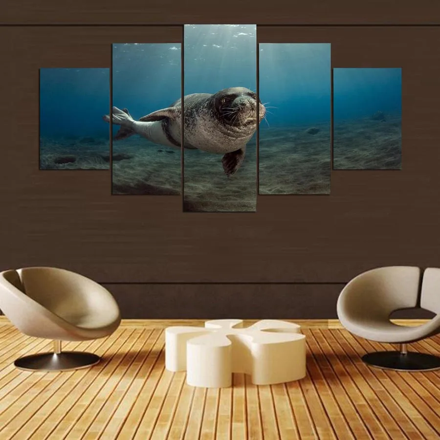 5 шт. HD холст с принтом милое печатное изображение для современной декоративной