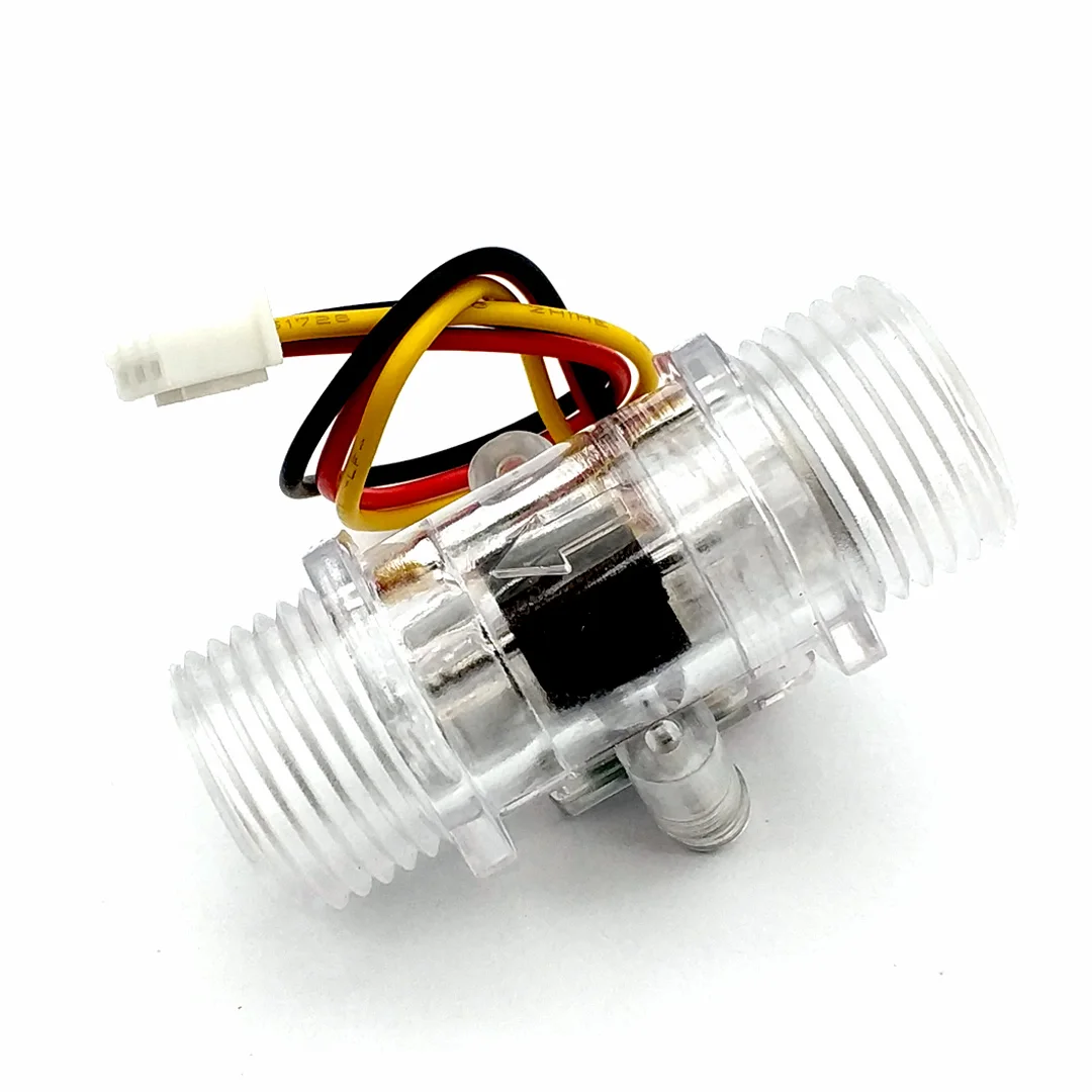 Датчик расхода воды счетчик Холла G1/2 0 5-25 л/мин 1 2 МПа F = 6 * Q датчик | Электроника
