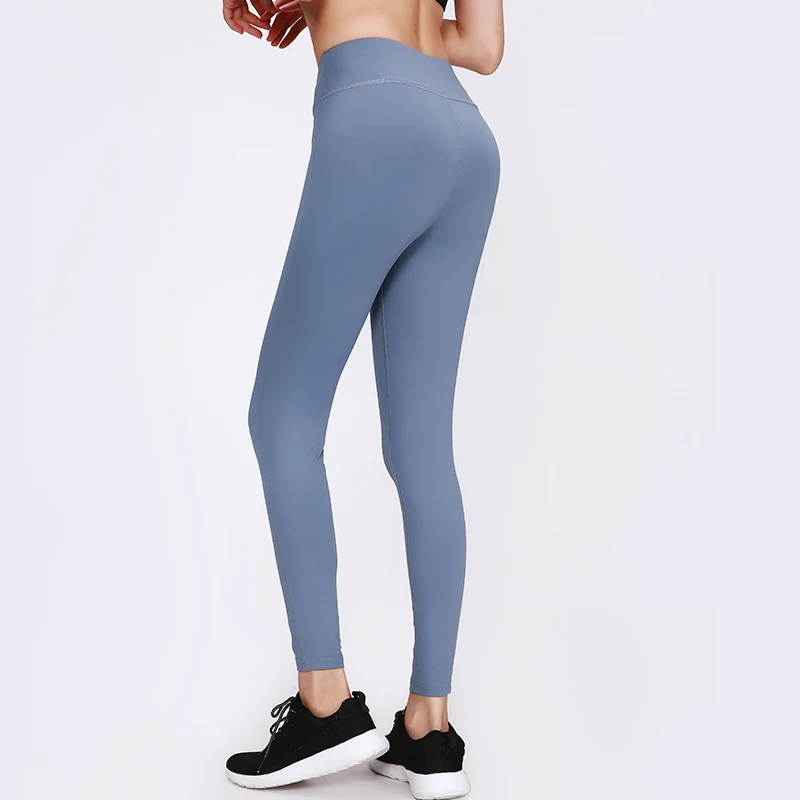 Женские Штаны Для Йоги эластичные спортивные Леггинсы для фитнеса облегающие