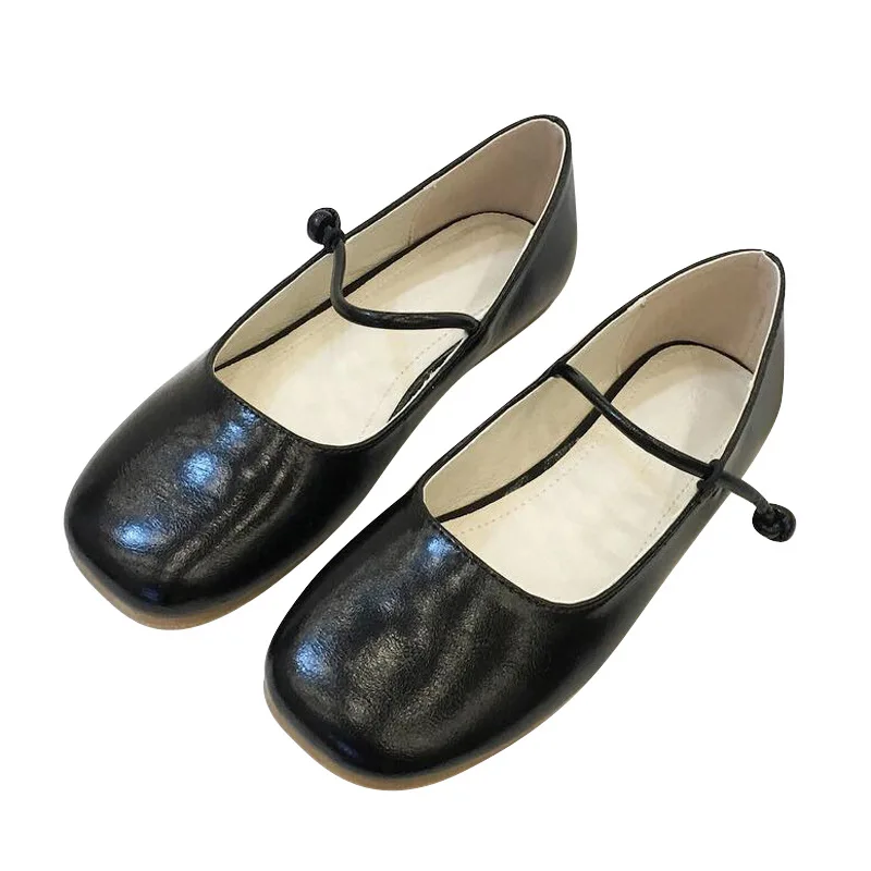 

Shallow Mouth Shoes Woman Comfortable And Elegant All-Match Square Toe Female Footwear Casual Sneaker Dress Summer New Round Spr