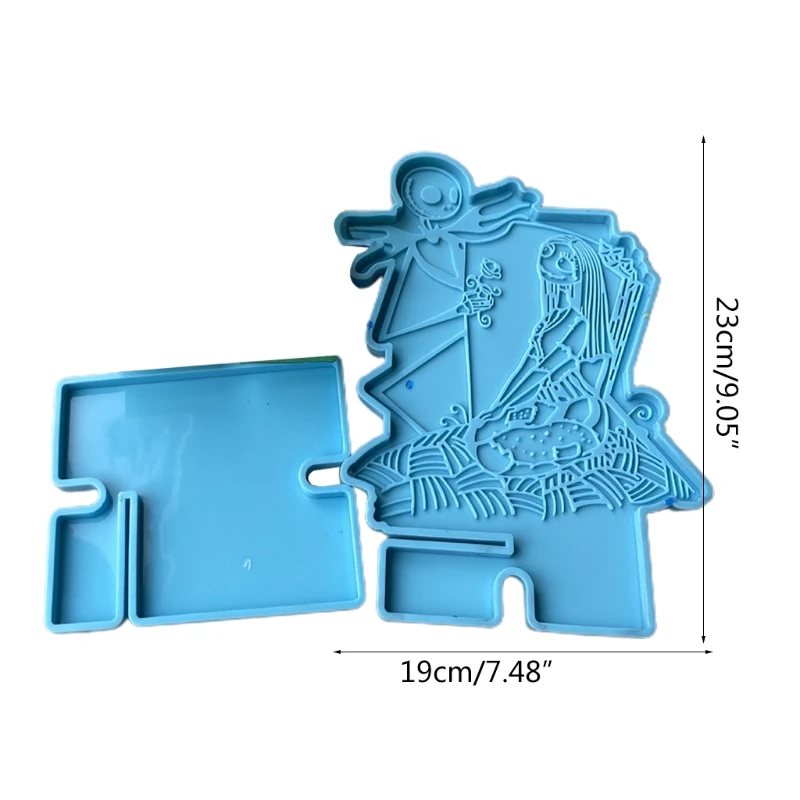 

Mobile Phone Stand Epoxy Resin Molds DIY Crafts Smartphone Bracket Making Tool Cellphone Holder Casting Silicone Mould
