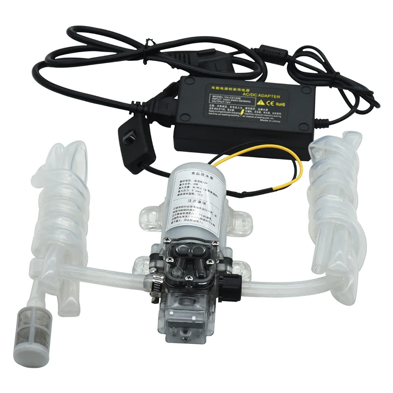 Самовсасывающий насос пищевого класса наполняет вино и втягивает более 60 Вт а