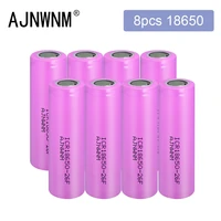 ajnwnm 3 7v 18650 battery 2600mah lithium li ion 18650 rechargeable battery for flashlight tools battery