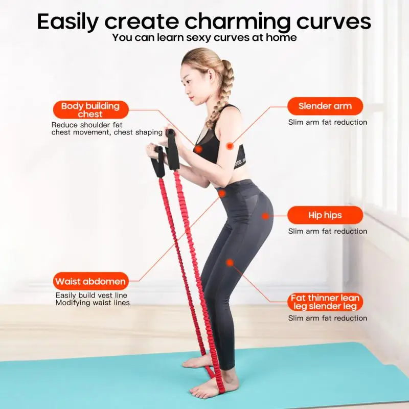 

Fitness Resistance Bands Gym Equipment Resistance Gym Exercise Bands Pull Rope Fitness Elastic Training Elastic