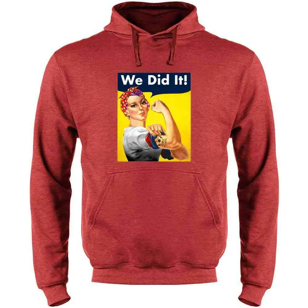 США Футбол Рози Клепальщик мы сделали это чемпионы мира Женская Феминистская