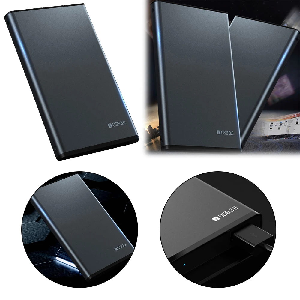 

Mobile Hard Disk 500GB/1TB/2TB HDD 2.5'' Stylish Large Capacity External Hard Drive For Computer Lapto Backup Files Videos