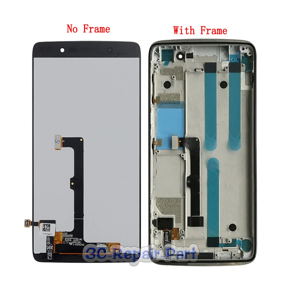 5 2 дюймов новая Замена Сенсорный экран сенсор ЖК дисплей монитор рамка для Alcatel Idol