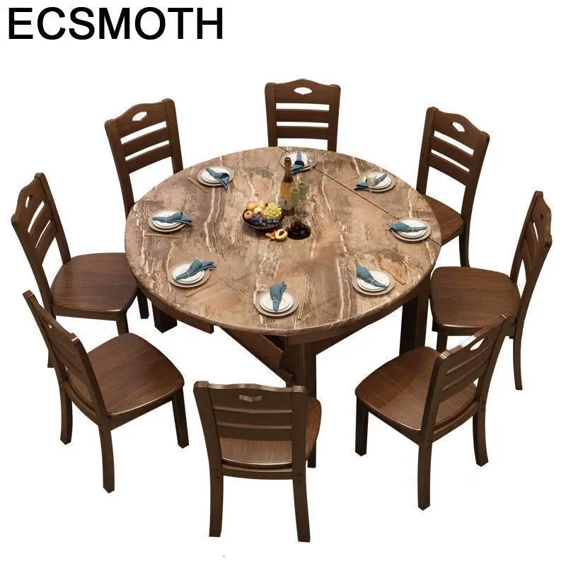 Redonda Comedores Mueble Eettafel яслях Moderne Esstisch Кухня деревянные круглые De Jantar табло бюро