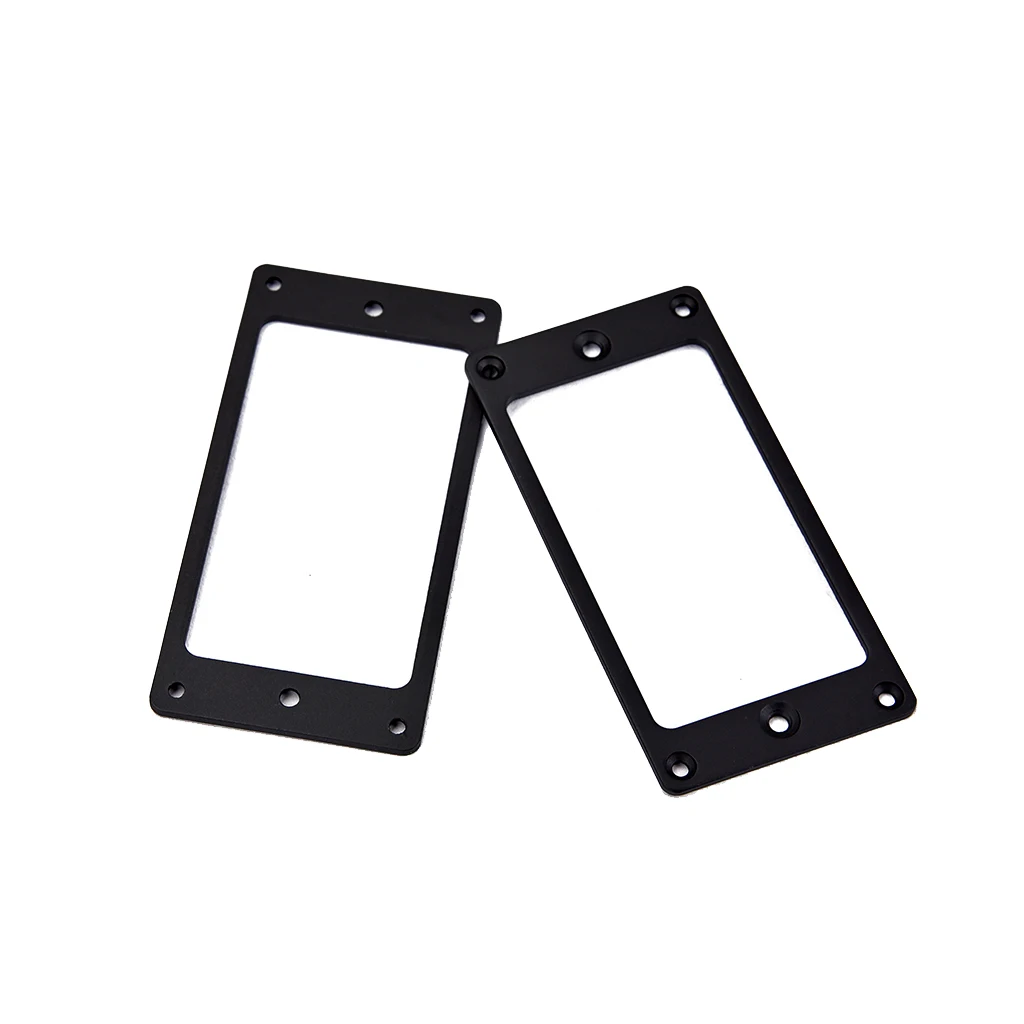 2 шт. металлический плоский Humbucker Пикап Кольцо для LP сменный фиксатор