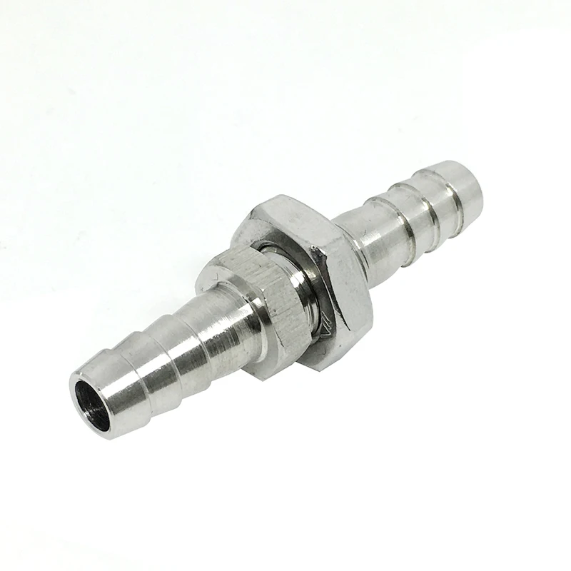 3/4/6/8/10/12/14/16/19/20/25/32mm Hose Barb Hosetail Bulkhead Equal Reducer 304 Stainless Steel Pipe Fitting Connector Water Gas