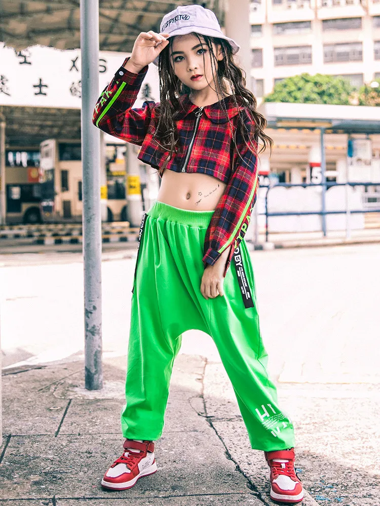 Новинка детская одежда в стиле хип-хоп джазовые костюмы для уличных танцев