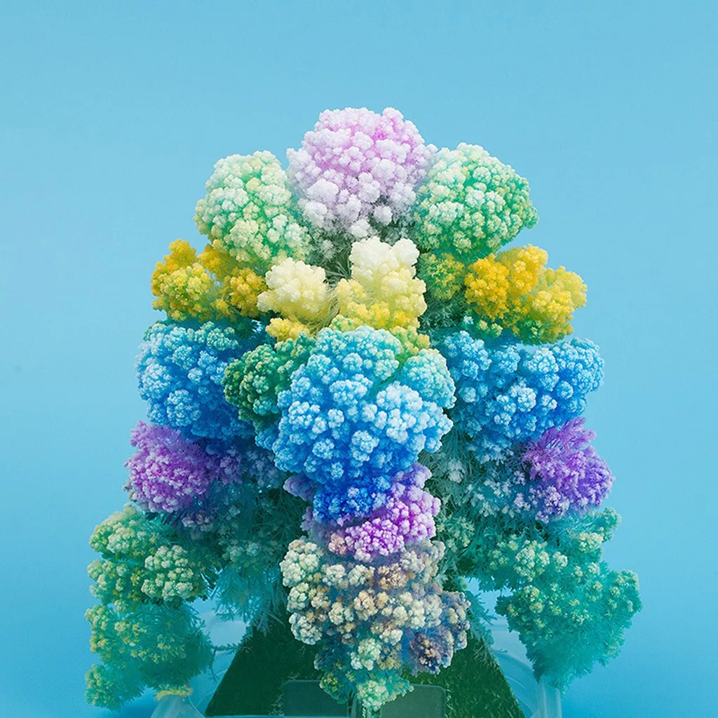 DIY волшебная растущая Рождественская елка рождественский подарок бумажный чулок