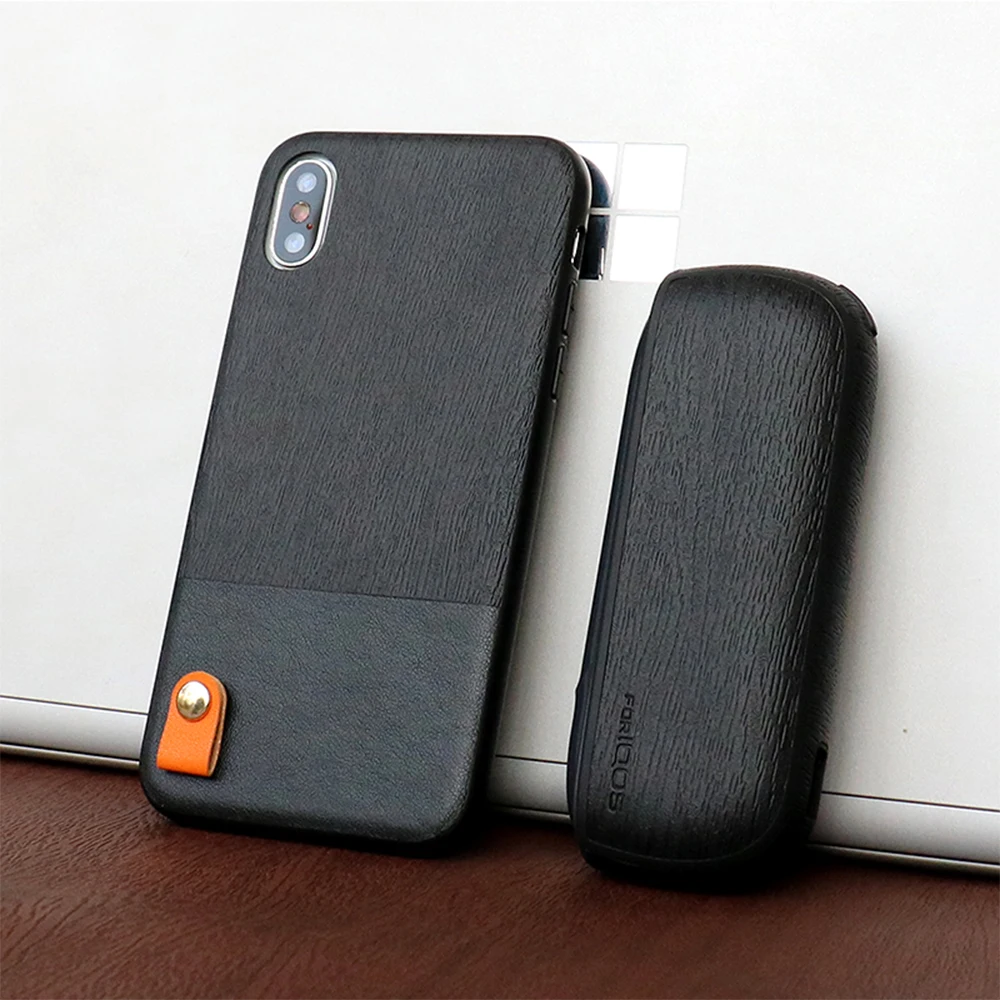 Защитный чехол из искусственной кожи для электронной сигареты iqos 3 0 стиль под
