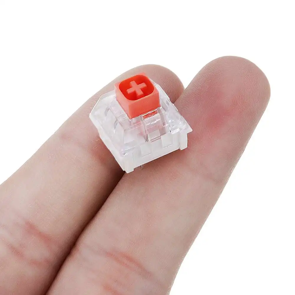 

70PCS Kailh BOX Heavy Burnt Orange Switch 70g Tactile Keyboard IP56 Waterproof Switches for Mechanical Gaming Keyboard