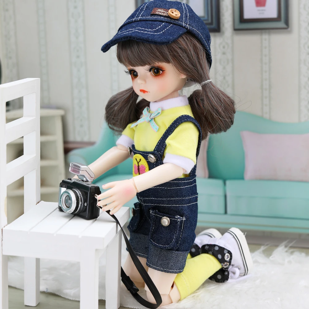 1/6 BJD кукла 30 см 18 шаровой шарнир ручной работы из хлопка средства ухода за кожей с