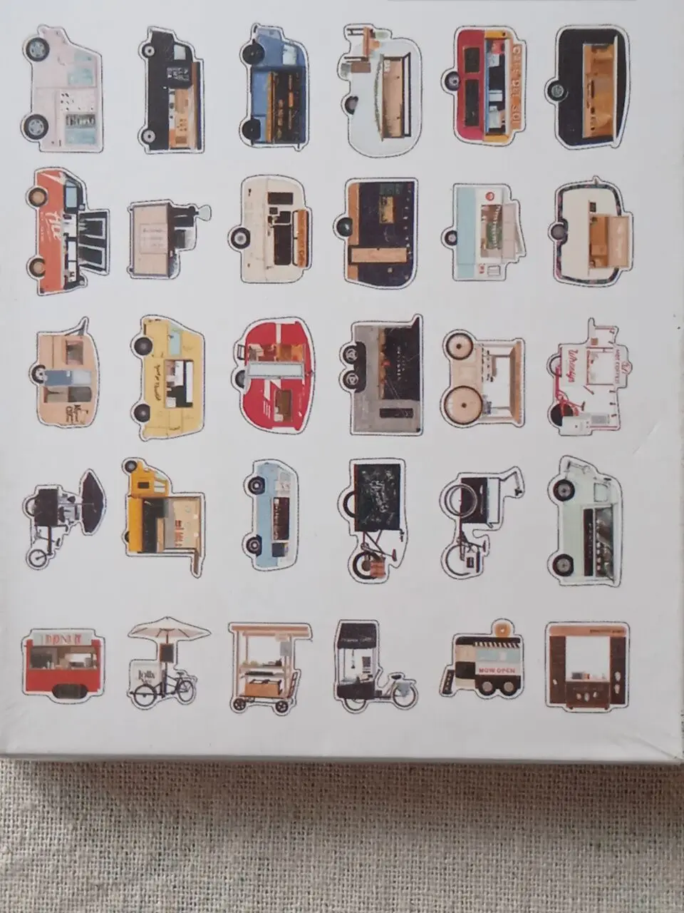 

Happy food paper postcard(1pack=30pieces)