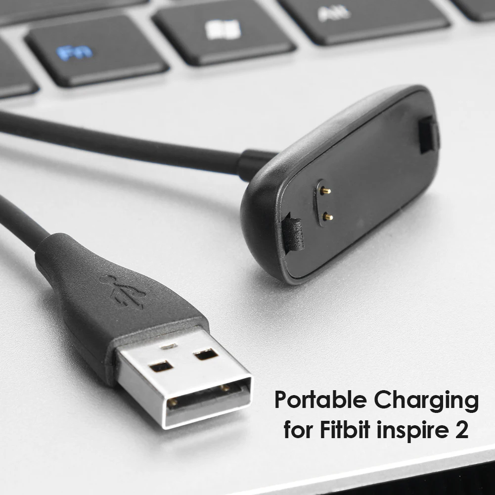 

USB Charging Cable for Fitbit Inspire 2 Fast Power Cord Bracelet Charger Wire Smart Watch Wireless Charging Cable