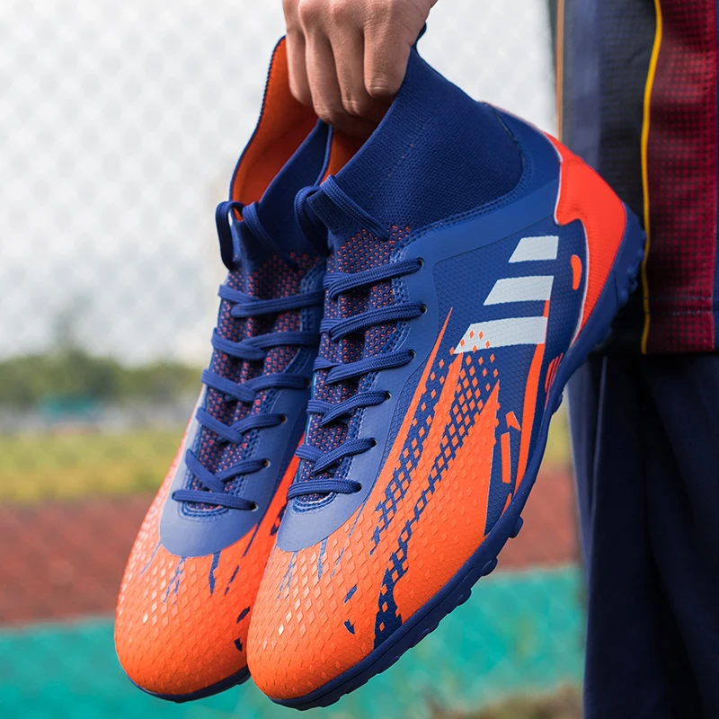

Football Shoes Men Professional Outdoor Soccer Cleats Hombre High Quality Fustal Soccer Shoes Sneakers Men