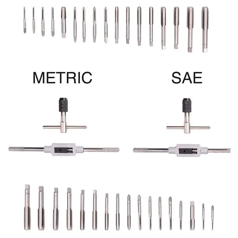 

1 Set Multi-function Tap and Die Set Metric Tap and Die Kit Multi-purpose Tap and Die Kit for Home Store