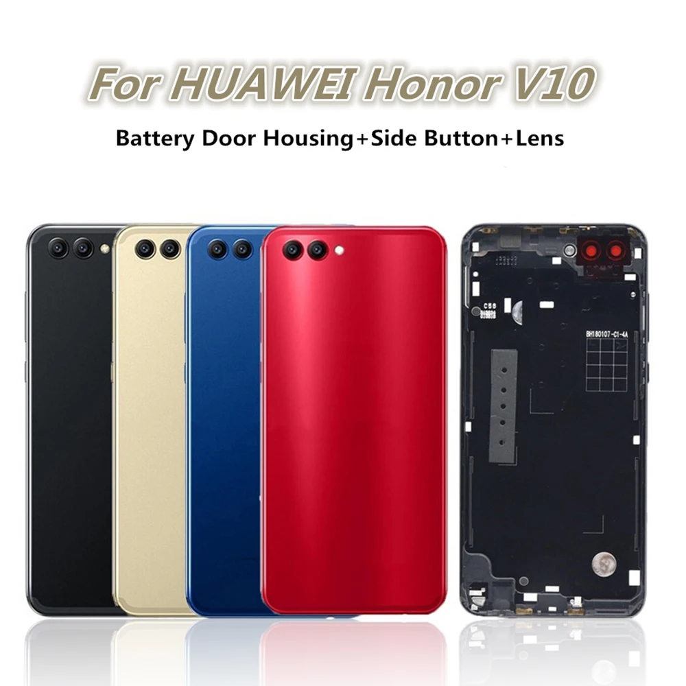 Оригинальный металлический чехол для Huawei Honor V10 задняя крышка аккумулятора