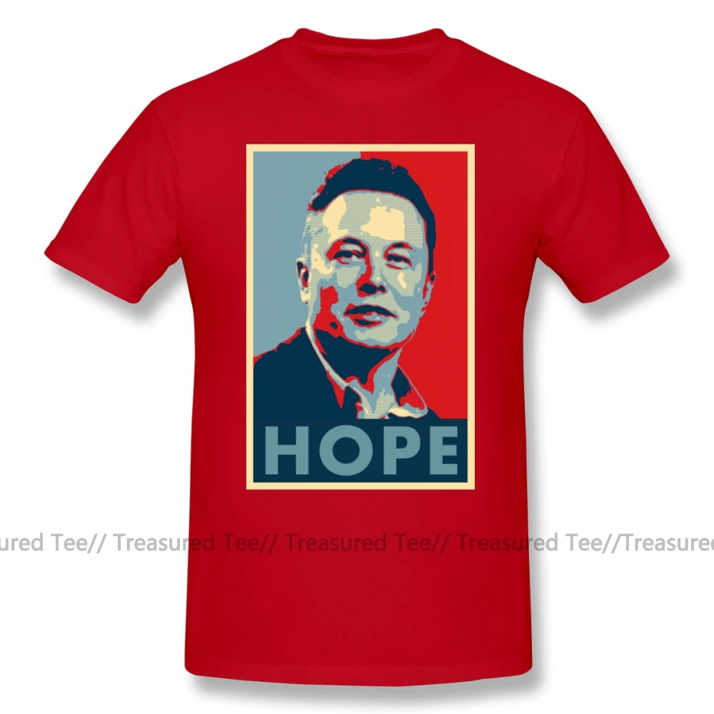 Футболка с принтом «бизнесмен», футболка с изображением элона и мускуса, футболка с коротким рукавом, 100 хлопок, 5x пляжная Милая Мужская футболка - Цвет: Red