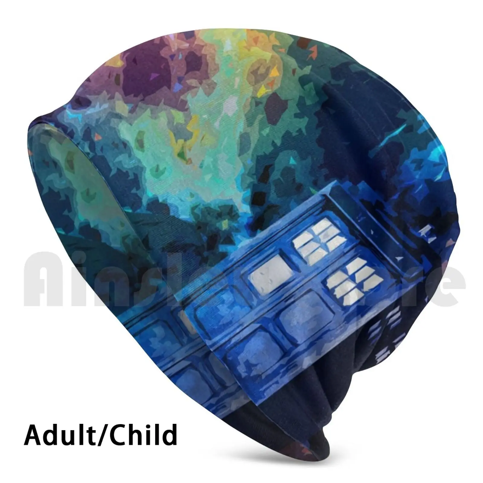 

Time In Space Beanies Knit Hat Hip Hop Quien Tardis Once Upon A Time Machine Steampunk River Anime