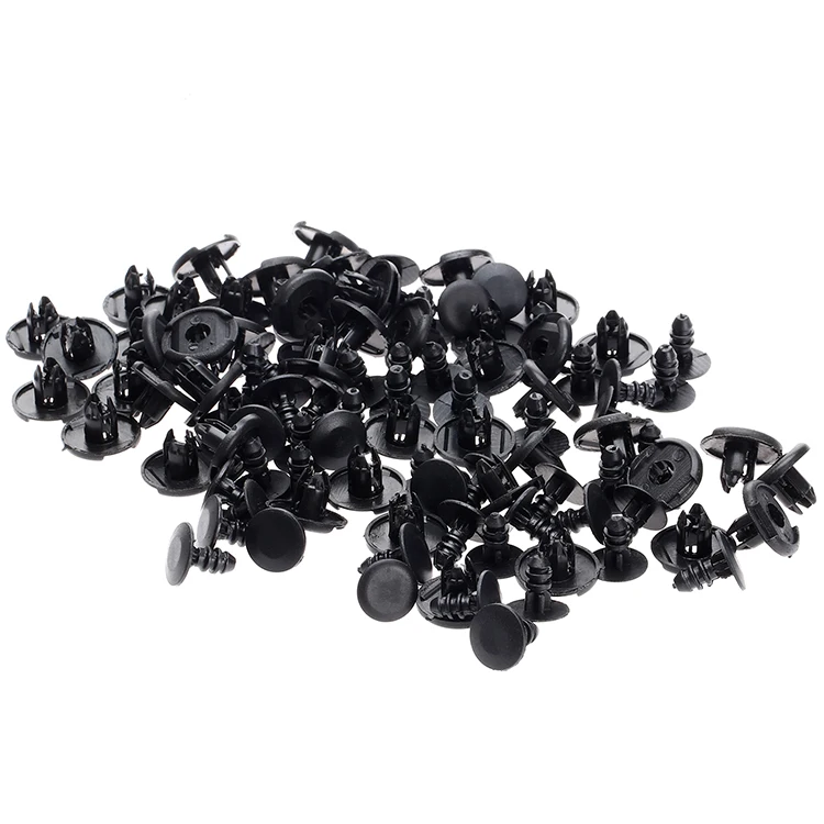 50 шт. нейлоновые клипсы для крыла фиксаторы нажимного типа заклепки