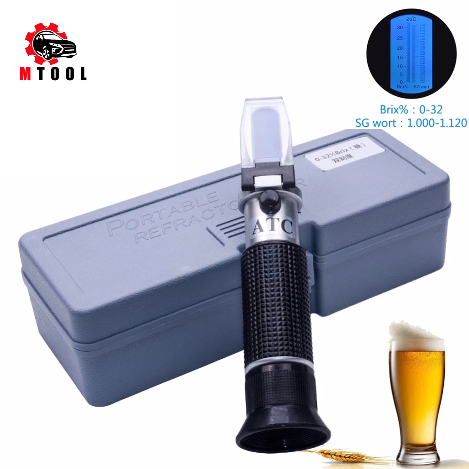 

Handheld Refractometer Refractometer Alcohol Tester Liquor Alcohol Tester Alcohol Meter Alcohol Meter 0-80%