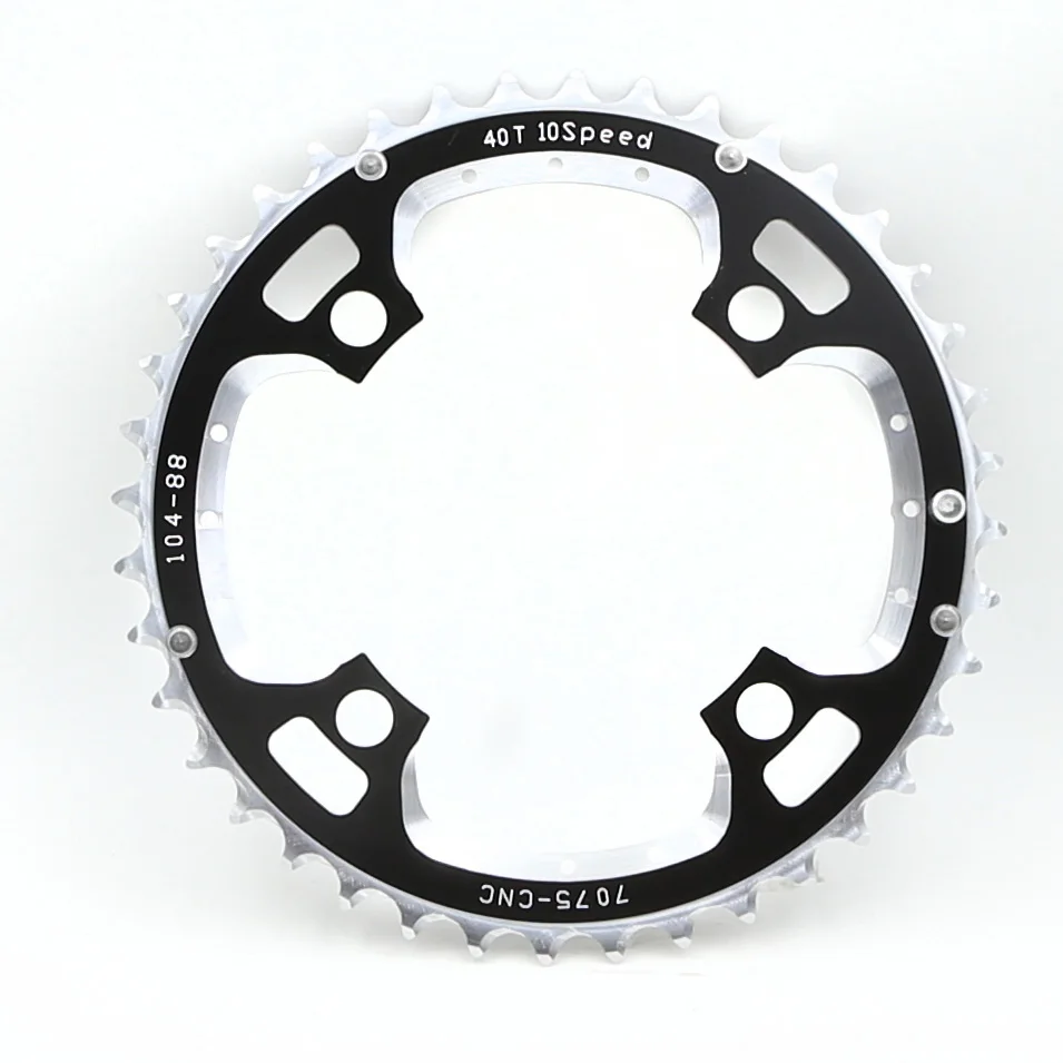Карданный черный 40T BCD 104 мм MTB цепное кольцо