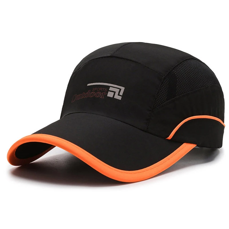 

Кепка спортивная сетчатая для мужчин и женщин, модная воздухопроницаемая бейсболка для пар, тонкая уличная шапка для альпинизма, поездок, в...