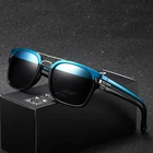 Мужские водительские солнцезащитные очки Polaroid, спортивные очки в металлической оправе с поляризационными стеклами, ретро-очки с защитой UV400