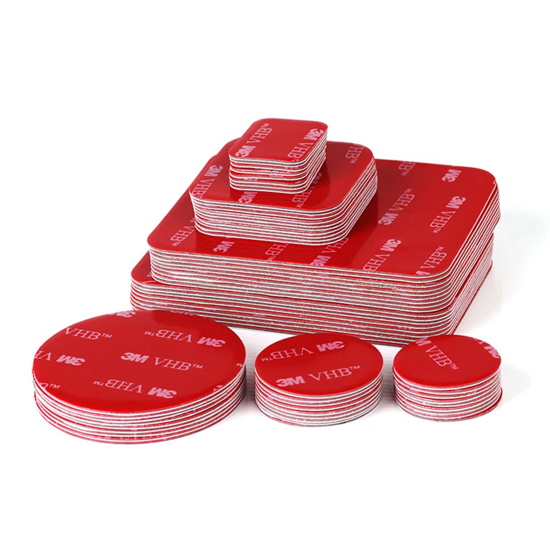 

Strong Rubber Foam Double Sided Tape Acrylic Foam Adhesive family Car Black Tape Multiple Size 10-100pcs