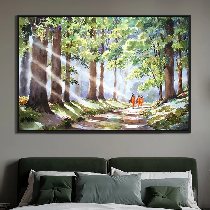 Краска собственного приготовления с помощью цифровой картины Рисование под